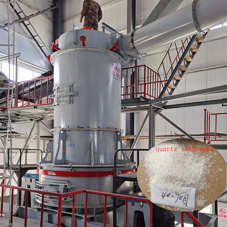 4-120 mesh sand making machine for quartz slab production line