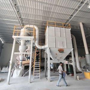 china manufacturer powder air classifier mill pulverizer with cyclone for ceramic