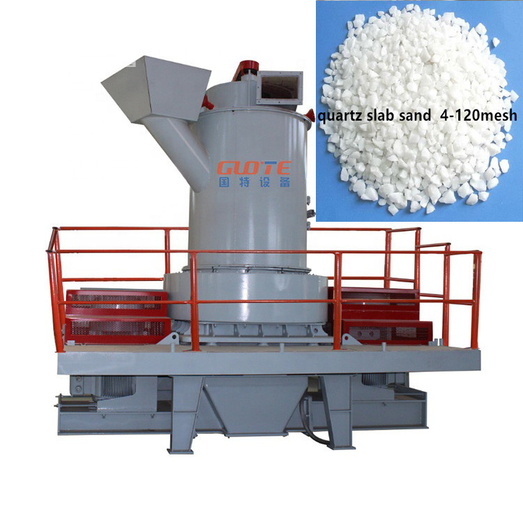 silica sand making production line, plate quartz sand making machine