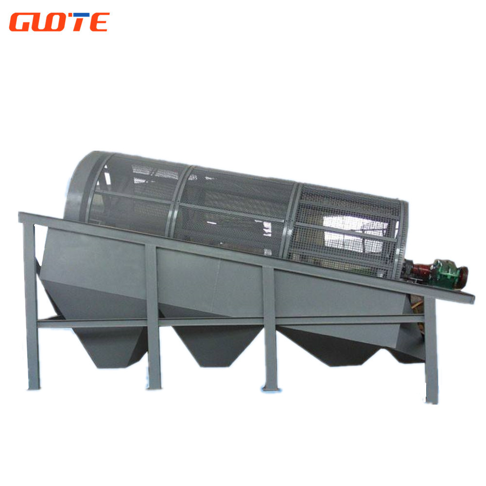 Smoothly working small gold or sand gravel trommel screen for sale