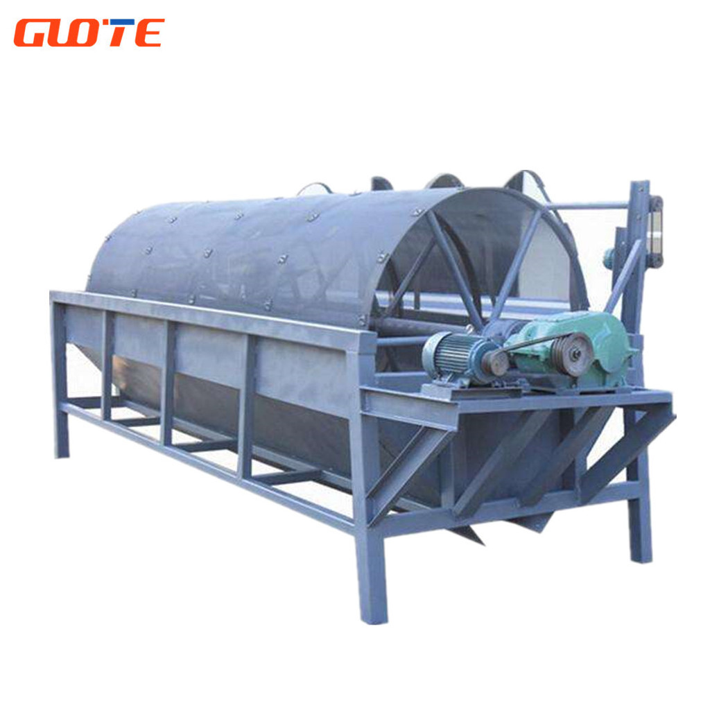 Smoothly working small gold or sand gravel trommel screen for sale