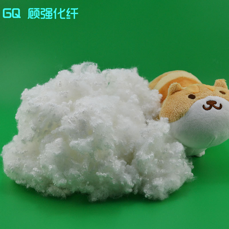 very good quality 7Den/15Den x 64mm HC or 7Den/15Den x 28mm/32mm/38mm/51mm/64mm HCS polyester staple fiber