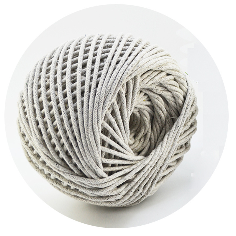 Oem Diy Rope Twine Ball Cotton 5 Mm Polyester Macrame Cord