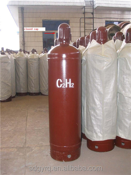 40L acetylene cylinder GB11638 standard acetylene cylinder