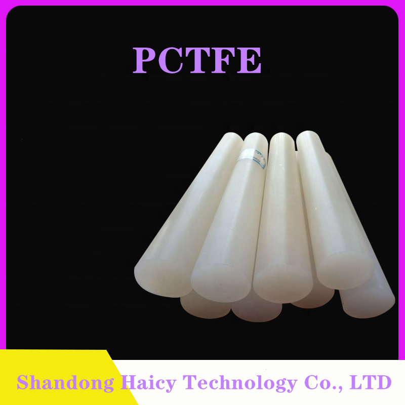 Neoflon M-300h High Purity Transparent Plastic PCTFE Bars/Rods Manufacture