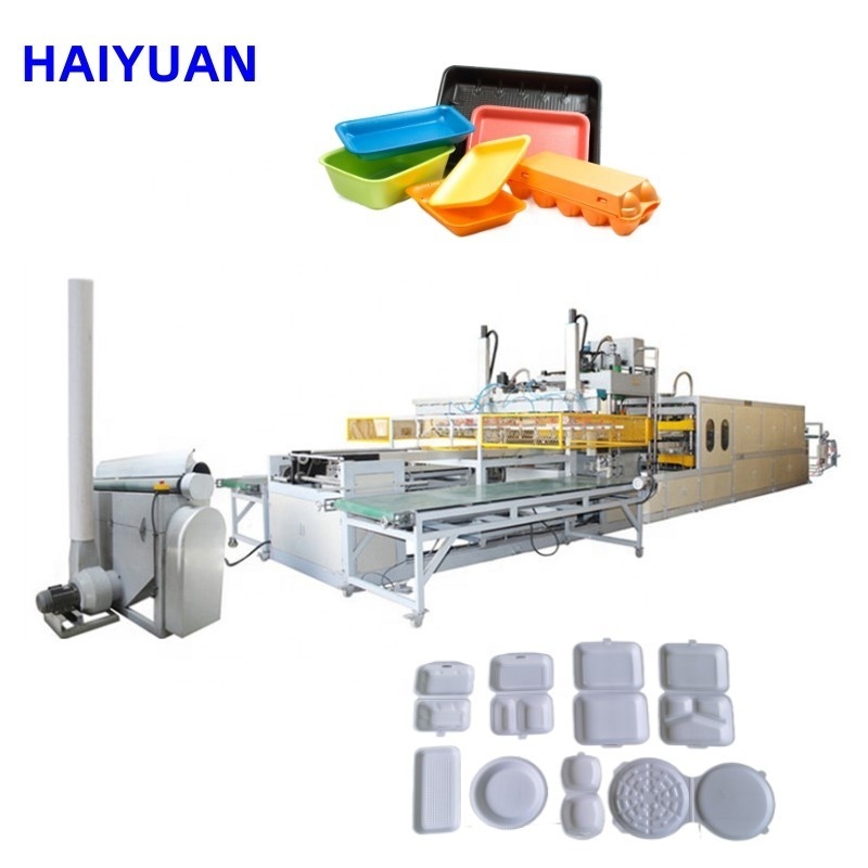 Hot sale PS foam thermocol disposable foam plates styrofoam food containers making machines