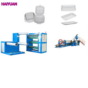 PS EPS XPS foam sheet roll extrusion line /plastic sheet extruder machine/ extruder for plastic sheets