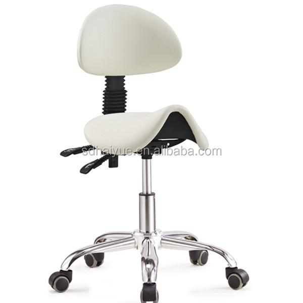 Ergonomics saddle stool saddle seat chair office chair with backrest  HY1037-3