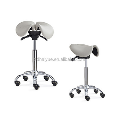 Unique Design Ergonomic Saddle Stool Tilt Split Saddle Seat Chair