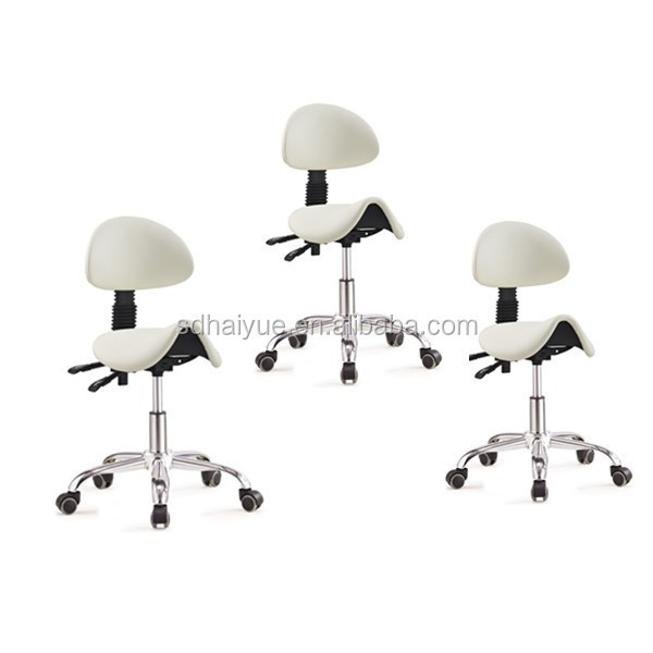 Ergonomics saddle stool saddle seat chair office chair with backrest  HY1037-3