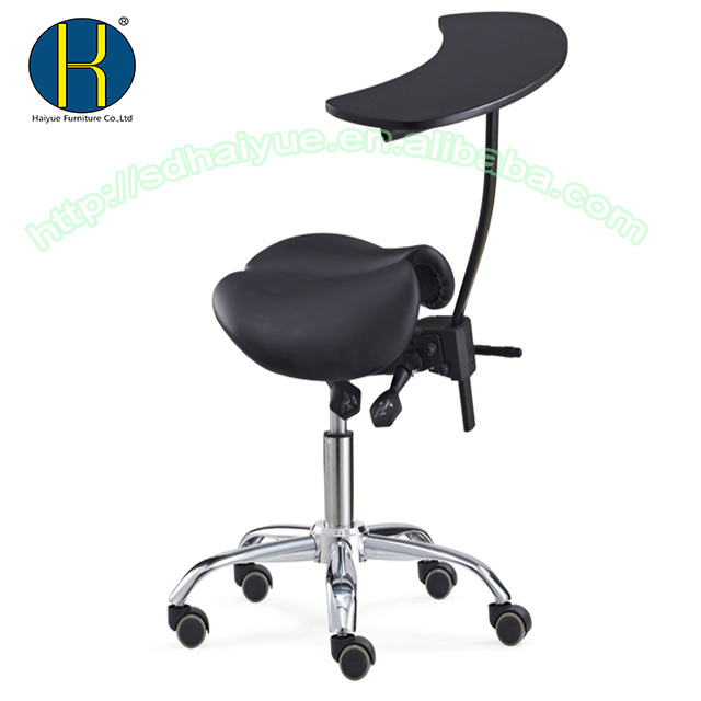 Posture Saddle Student Chair School Chair with Writing Board HY6012