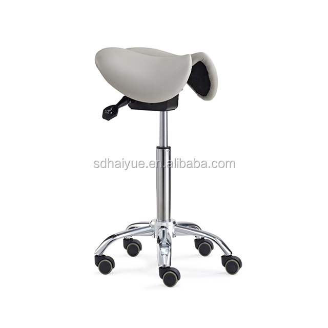 Unique Design Ergonomic Saddle Stool Tilt Split Saddle Seat Chair