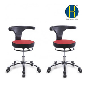 swivel clinic chair  medical chair with PU backrest modern ergonomic office furniture