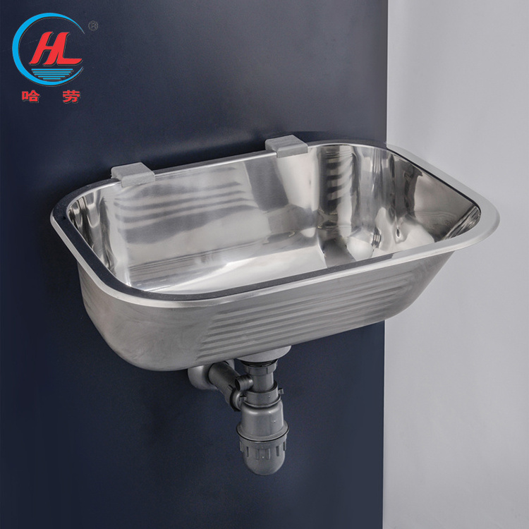 High Quality Rectangular Above Counter Sink Polish Satin Sink Single Kitchen Sink