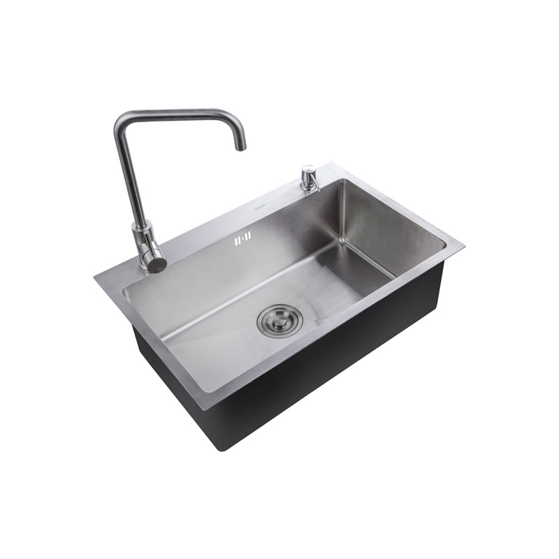 Wholesale 304 Stainless Steel Kitchen Sink Restaurant Large Anti Clogging Sink