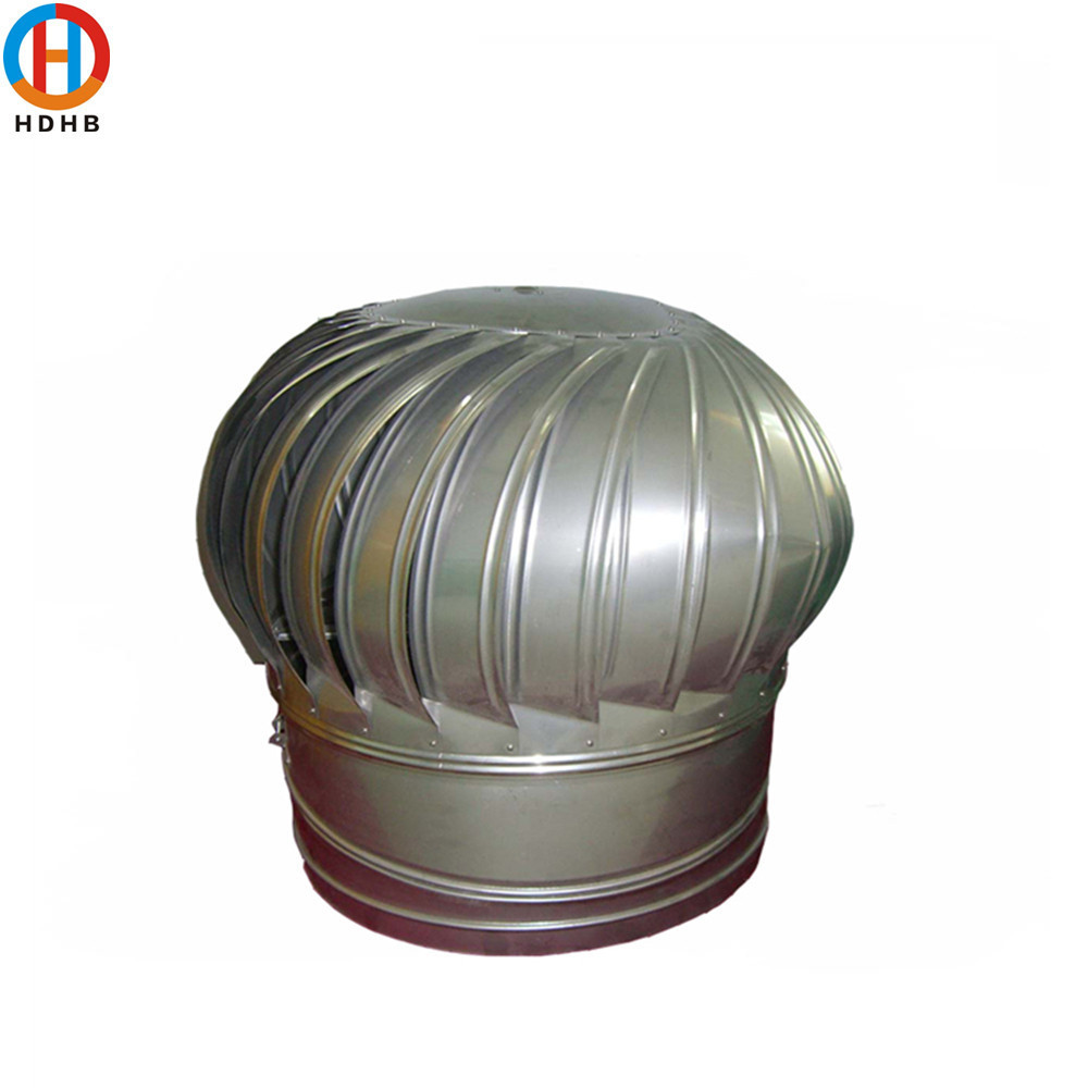 Stainless Steel 304/ SS 201Whirligig Roof Ventilation  Wind Powered Roof Ventilators for Factory