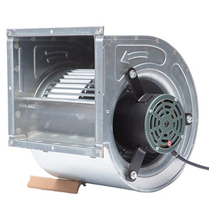 Galvanized Steel 12V /36V DC Cooling Air  Inline  Centrifugal Blower  Fan