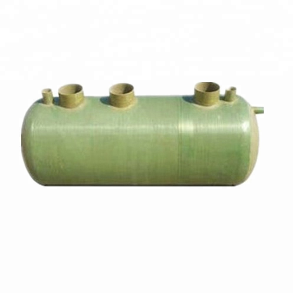 Fiberglass Septic Tank  Materials Used Septic Tank Thickness 11.1mm for Sewage Treatment