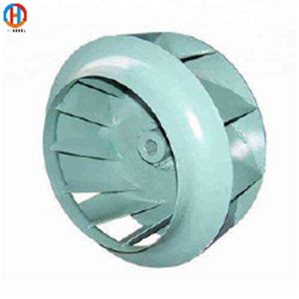 Stainless Steel or Carbon Steel Backward Curved Impeller For Centrifugal Blowers and Fans