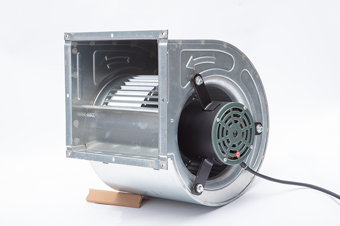 Galvanized Steel 12V /36V DC Cooling Air  Inline  Centrifugal Blower  Fan