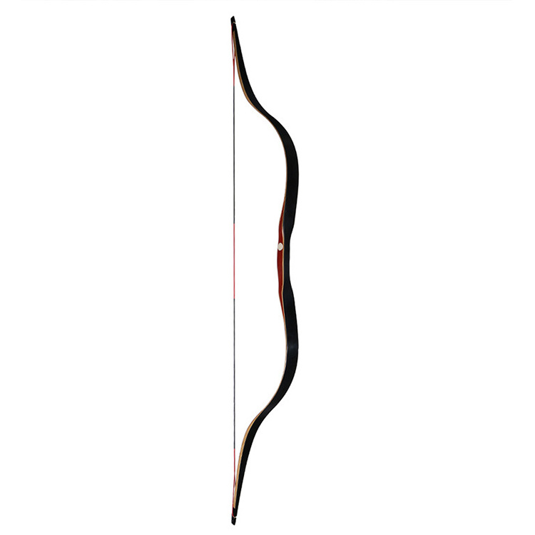 Hitop 55 Inch 50Lbs Bamboo Archery Recurve Professional Bow Hunting Wooden Bow And Arrow Archery