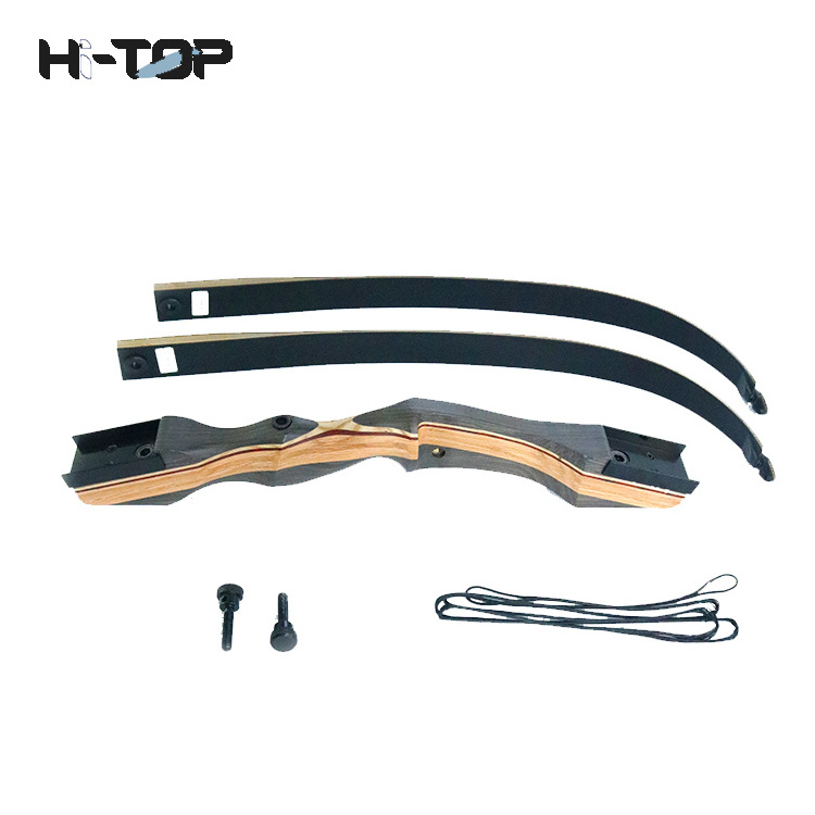 Hi Top 50Lbs Recurve Bow Right Hand Wooden Archery Bows Traditional Recurve Cheap Best Archery Bow And Arrow For Hunting