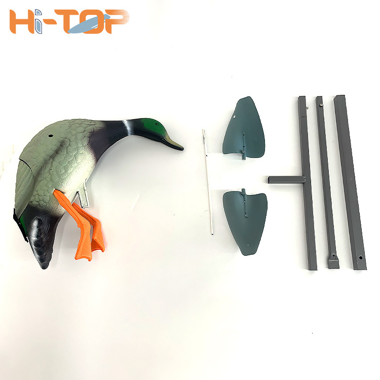 Hitop Wholesale Oem 1000G Pe Outdoor Plastic Hunting Equipment Wind Power Duck Decoy Suppliers