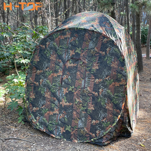 Hitop High Quality Pu Coating Portable Waterfowl Camouflage Tent Hunting Blind In Low Cost