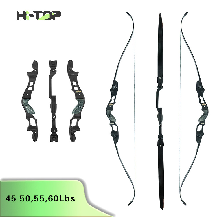 Hi Top 50Lbs 60Lbs Al Reacuve Archery Set 30-60Lbs Recurve Bow Spg Archery Handle Bow And Arrow Archery Longbow