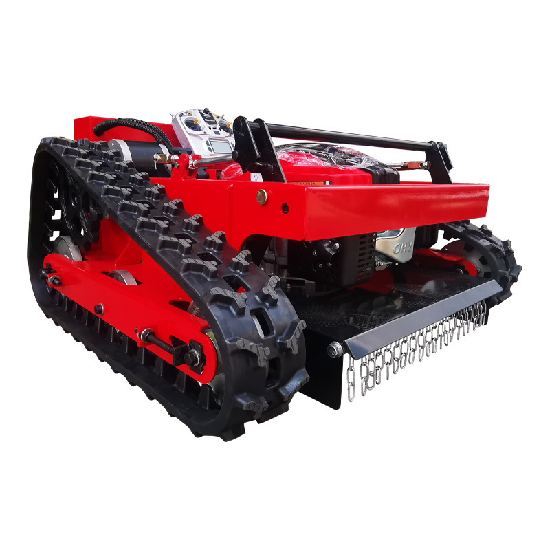 High Quality Ce Approve Grass Cutting Machine Crawler Brush Cutter For Agriculture Electric Remote Control Ai Robot Lawn Mower