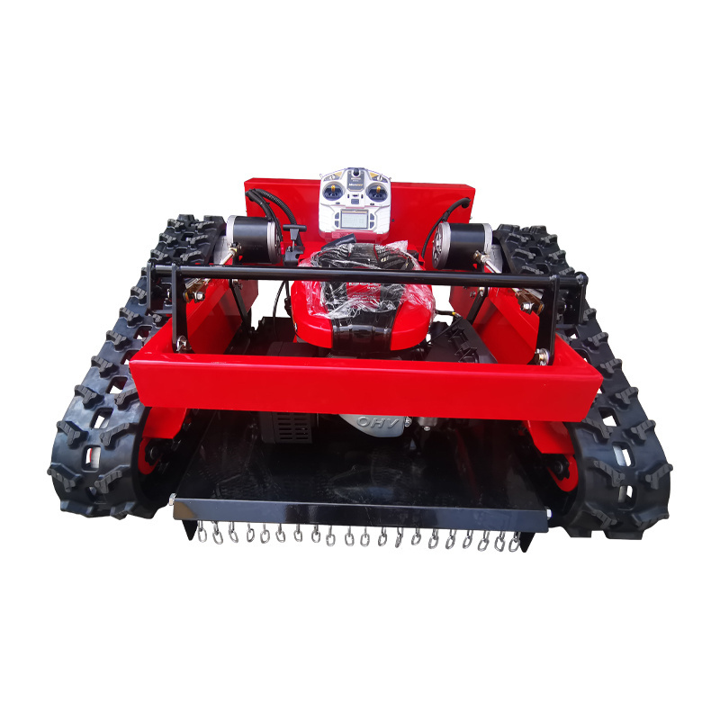 High Quality Ce Approve Grass Cutting Machine Crawler Brush Cutter For Agriculture Electric Remote Control Ai Robot Lawn Mower