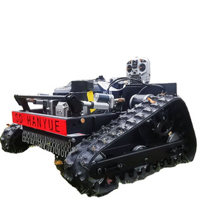 550mm Cutting Width Remote Control Lawn Mower Climb Slope Crawler Robot Mower Garden Grass Cutter Gasoline Lawn Mower Suppliers