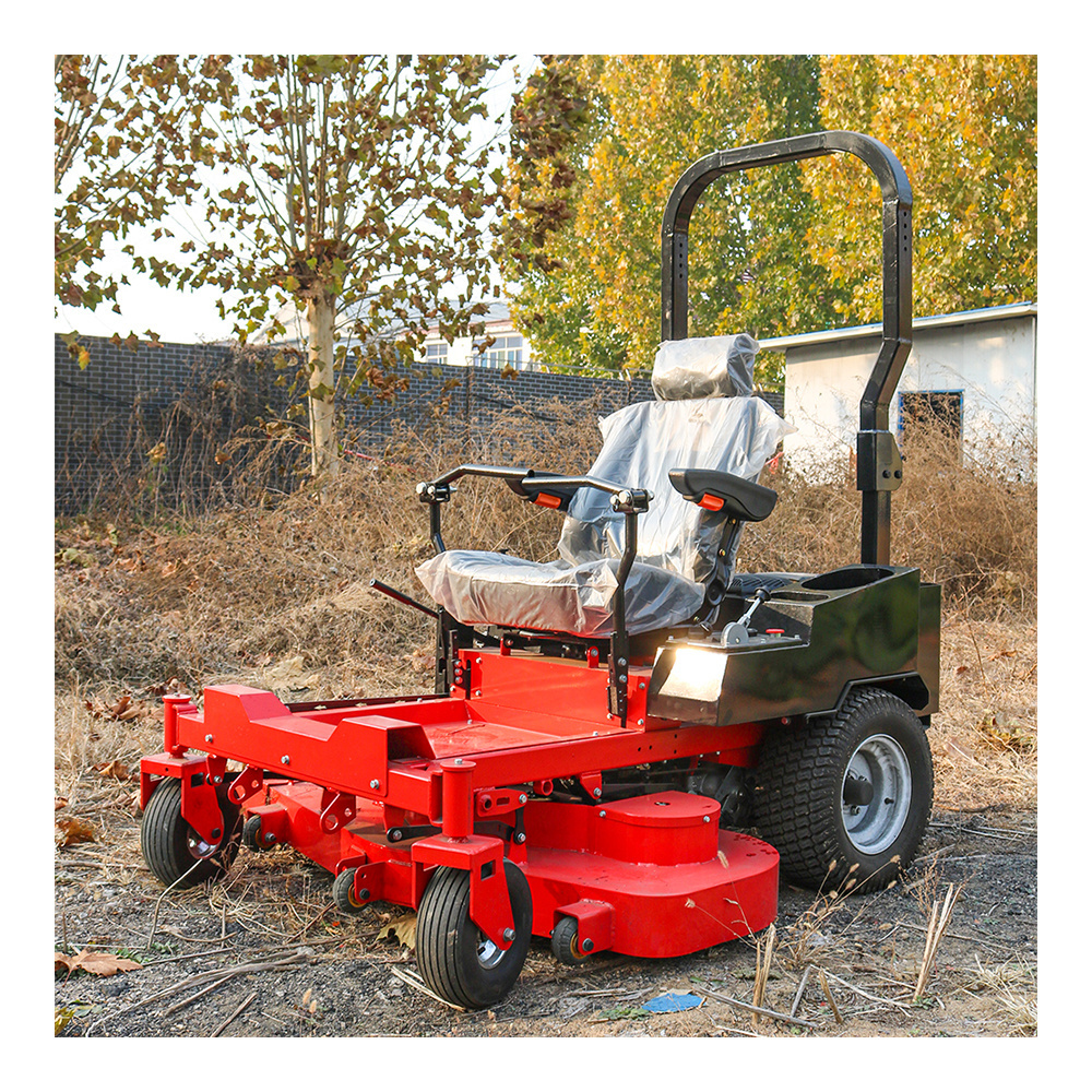 50 Inch Ride On Tractor Zero Turn Lawn Mower With Gasoline Engine