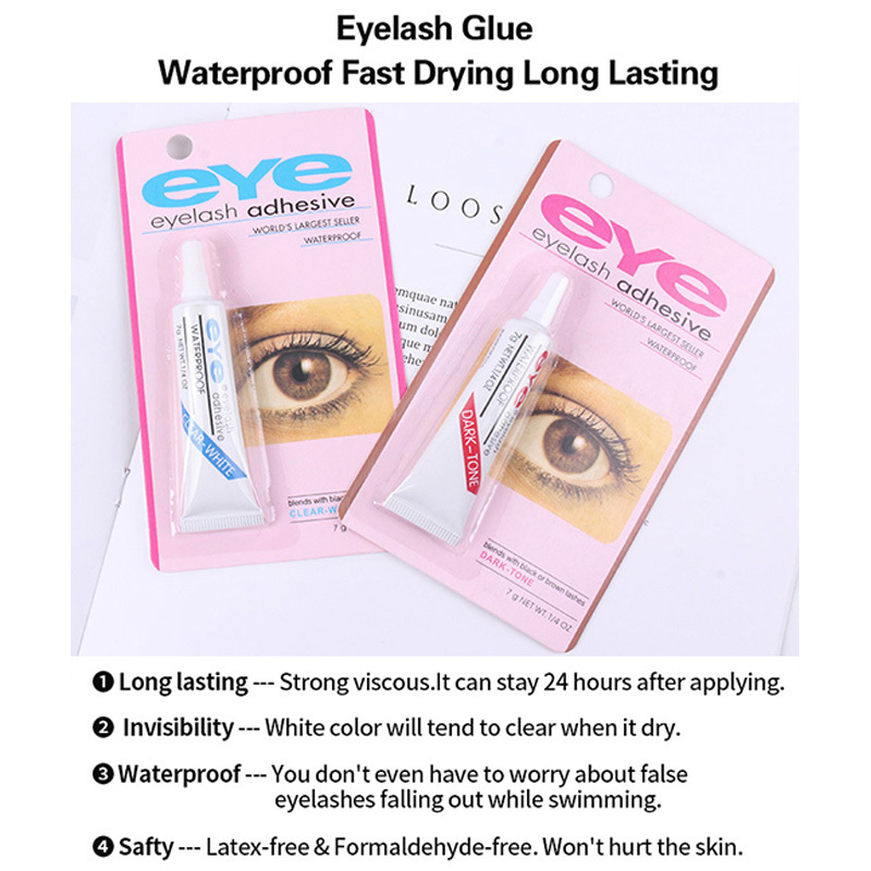 Private label Custom logo latex free Strip Lift Eyelash Glue Eye Lash Adhesive Glue