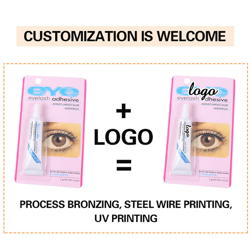 Private label Custom logo latex free Strip Lift Eyelash Glue Eye Lash Adhesive Glue