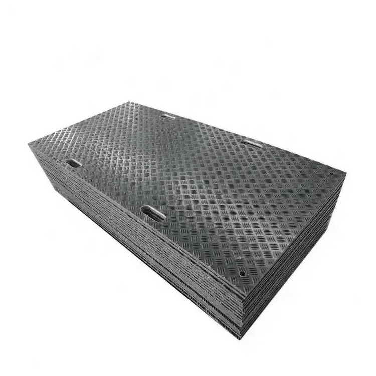 Interlocking Hollow Road Access Heavy Duty Composite Ground Protection Oil Drilling Rig Mats