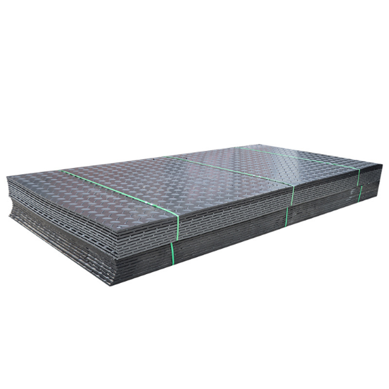 Oil Field Construction Work Ground Protection Mats 12mm HDPE Drilling Rig Mat with Custom Cutting Moulding Processing Service