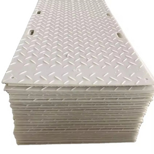 Heavy Duty UHMWPE/HDPE Plastic Construction Access Swamp Ground Temporary Road Mat 4X8