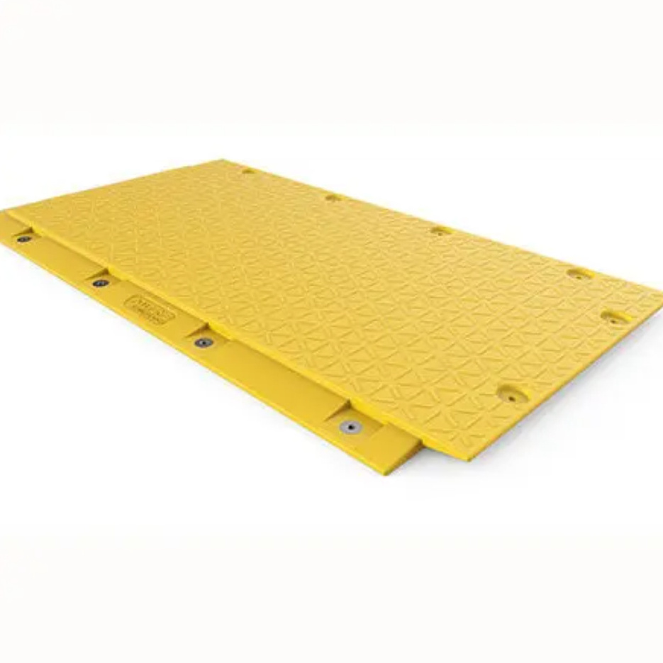 Heavy Duty UHMWPE/HDPE Plastic Construction Access Swamp Ground Temporary Road Mat 4X8