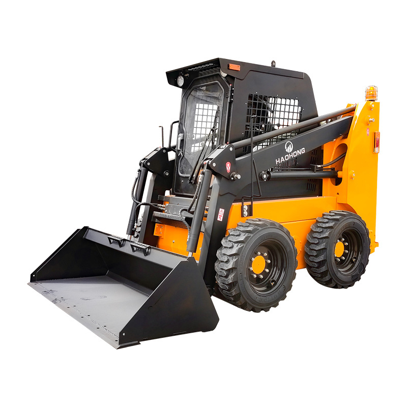 With CE certificate in line with Euro 5 standard Multifunction Skid Steer Loader mini skid steer attachments