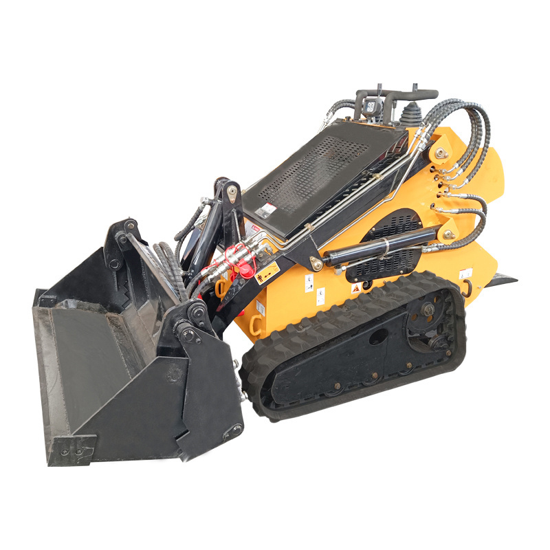 Diesel Mini Skid Steer Loader CE EPA China Skid Steers Loaders Breaker Auger Drill