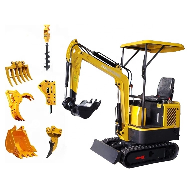 Chinese cheap small crawler bagger 1.5 ton 1.8 ton 2 ton 2.5 ton 3.5 ton mini digger excavator price