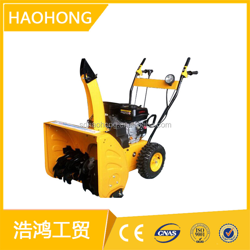 1M Tractor Mounted Snow Pusher Gasoline Snow Sweeper/ 15hp snow blower Plow/Manual Snow Blower