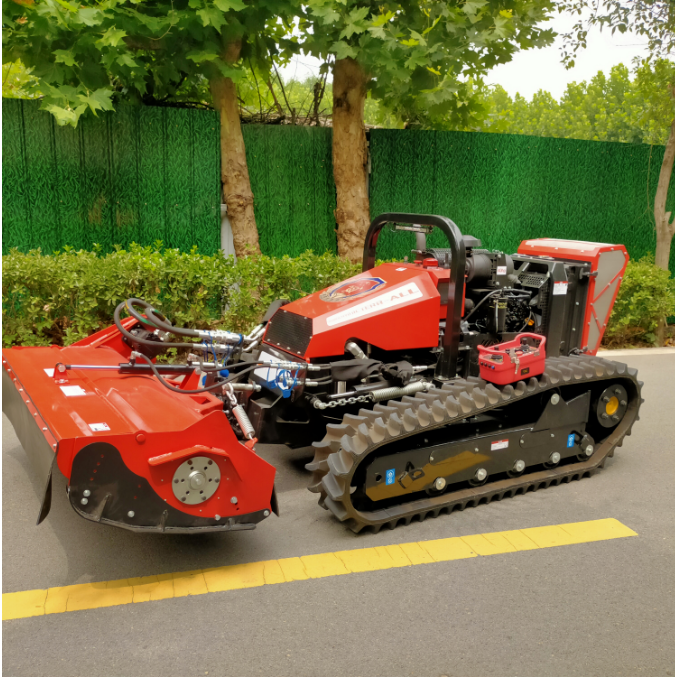 Brand New diesel lawn mower Intelligent robotic lawn mower forestry mulcher