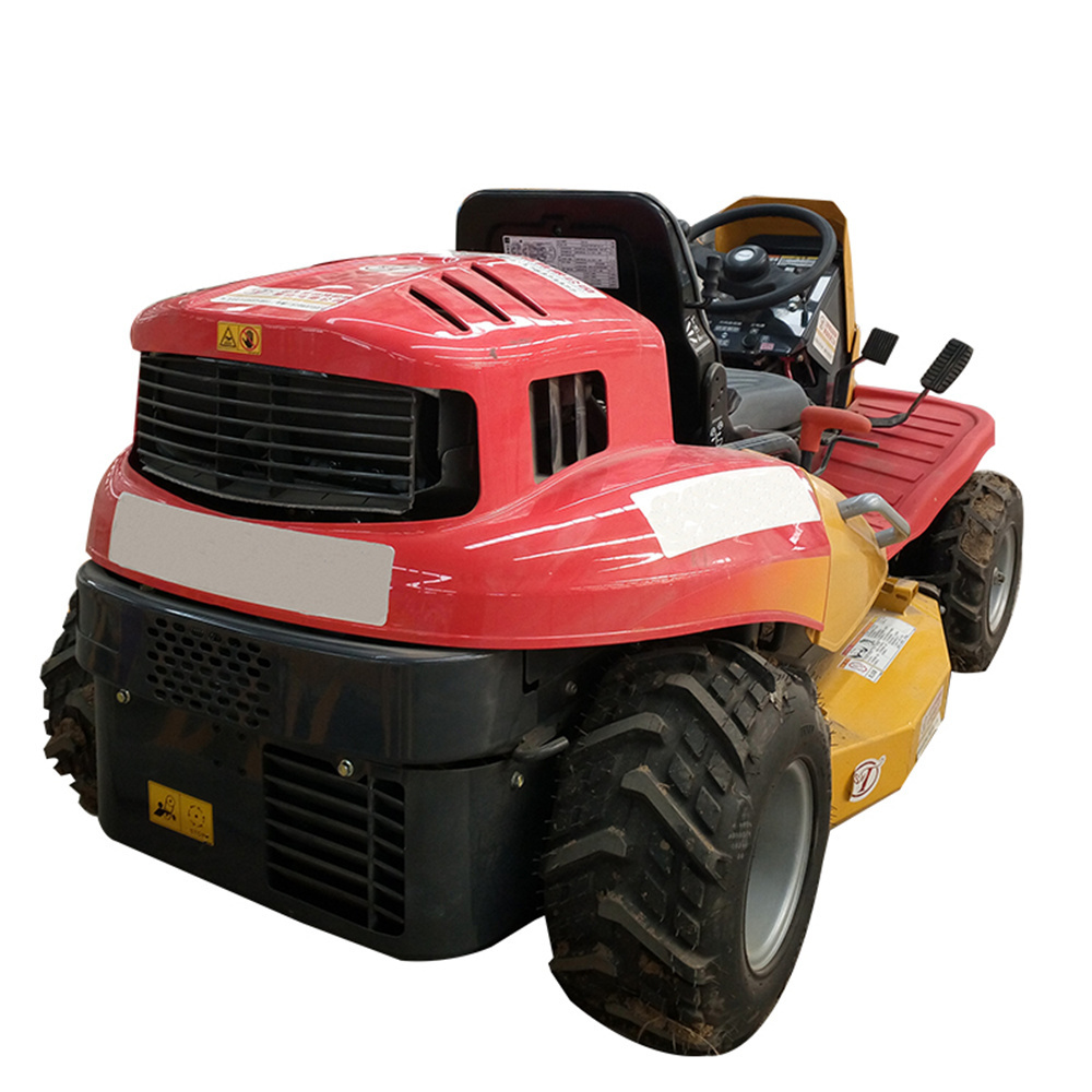 Hot sale 4*4 Wheels Driving Lawnmower Grass mowing mower 16.4kw lawn mower machine for sale