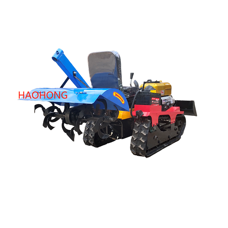 High quality mini rotary tiller with high efficiency and convenient for riding on rotary tiller manufacturers sell at low price