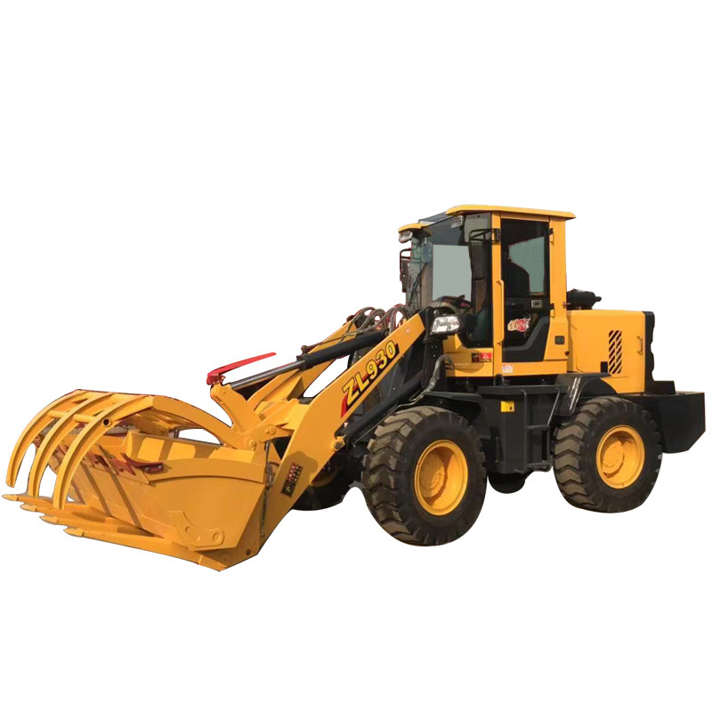 Chinese wheel loader HHZL-930 small backhoe loader with load 2 ton