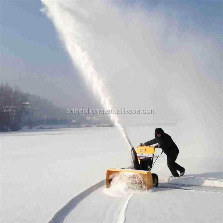 1M Tractor Mounted Snow Pusher Gasoline Snow Sweeper/ 15hp snow blower Plow/Manual Snow Blower