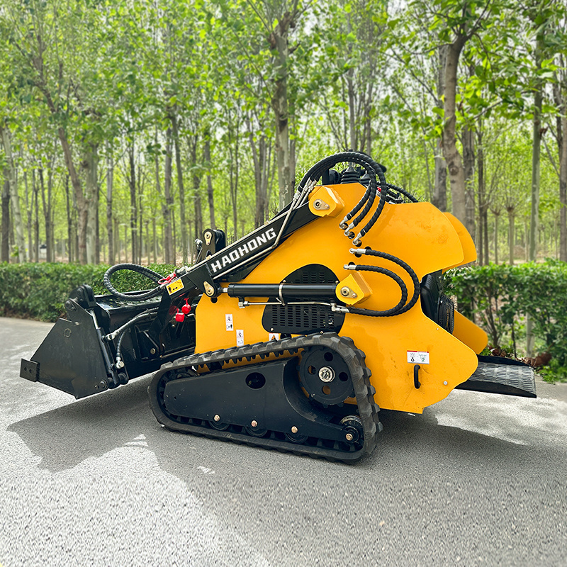 Hot sale mini front loaders small skid steering machine with CE/EPA for sale