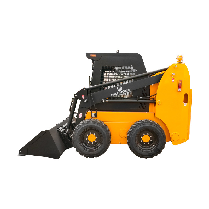 With CE certificate in line with Euro 5 standard Multifunction Skid Steer Loader mini skid steer attachments